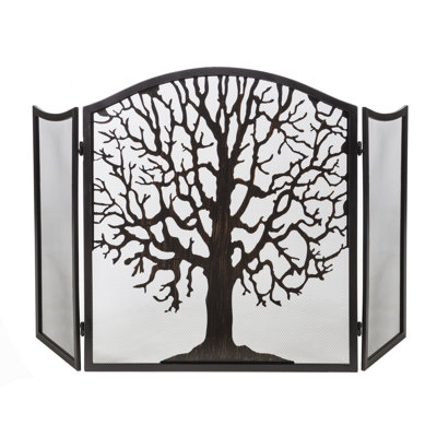 Zirkel Iron Fireplace Screen