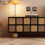 Meuble télé moderne et simple en bois massif