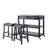 Diamondback Granite Top Kitchen Island Set-373407936-351355885