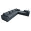 Ensemble de canapé modulaire en L-1677674562