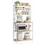 Étagère de boulanger de cuisine 31,5 "H avec prise de courant-1052612824