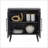 Accent Cabinet In Charcoal Gray-1936903983