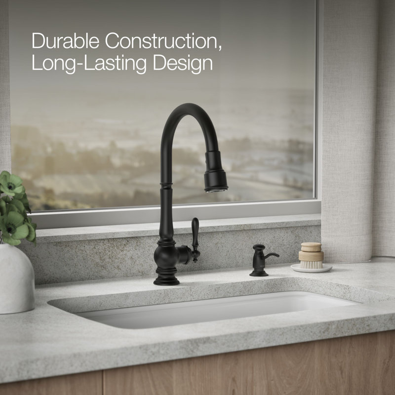 Traditional Soap & Lotion Dispenser, Matte Black