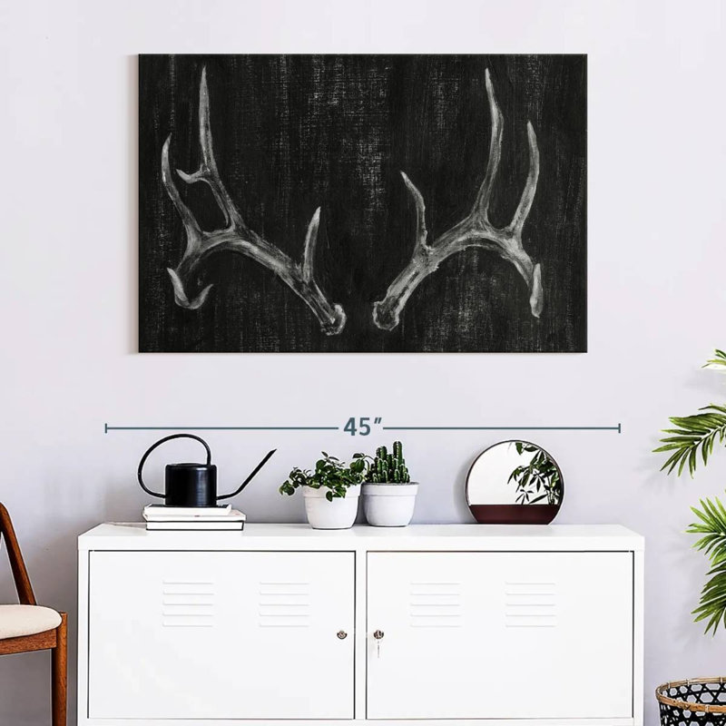 Senne Rustic Antlers I, 26" H x 39" W