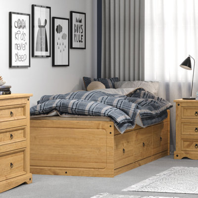 Waldschmidt Single Cabin Bed with Drawers