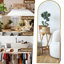 Miroir surdimensionné arqué en métal surdimensionné-570093160-570231696