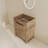 24" Free-Standing Single Bathroom Vanity Base With Adjustable Shelf-116373450