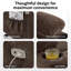 27.2" Seat Width Oversized Power Lift Recliner with Extended Footrest-1939052885