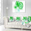 Bureau Fractal - Coussin imprimé abstrait-30141492-89152918