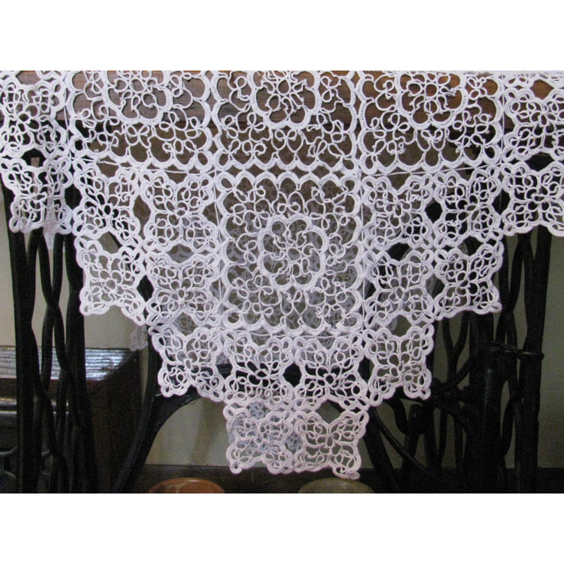 Plateau de table floral 100% coton