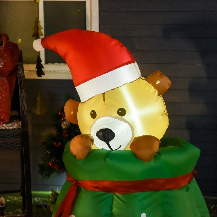 chicago bears santa inflatable
