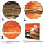 «Tangerine Skies Ocean Waves 2 - Coastal Sunset», art mural-1127497699-1127497702