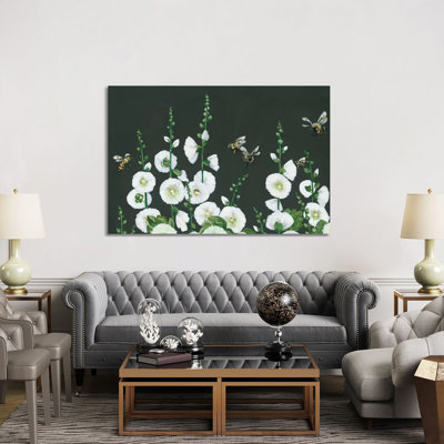 Bees - Wrapped Canvas Print