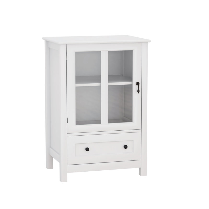 Buffet de rangement H 31,7 po avec poignées en cloche uniques