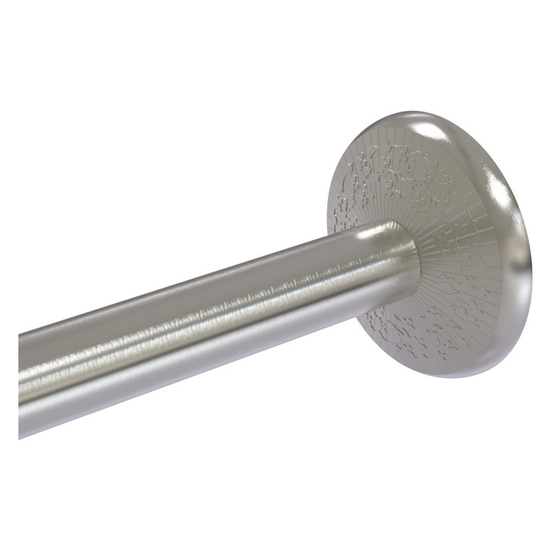 Écusson de rideau de douche Tilney, Nickel satiné