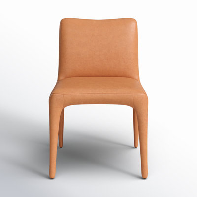 Keavy Genuine Leather Dining Chair