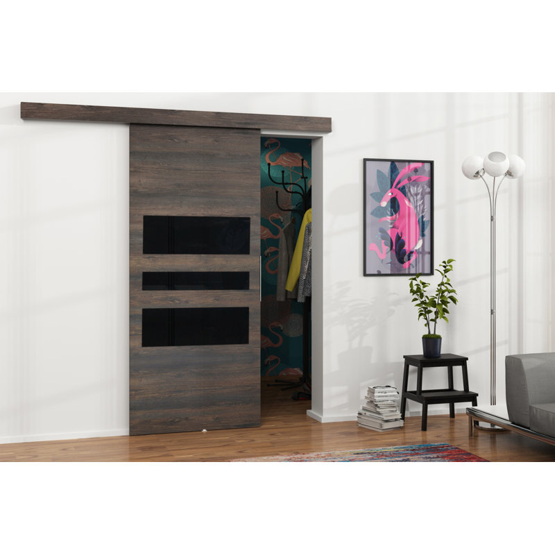 DOOR MALIBU 1, 106cm x 205cm, Dark Ash