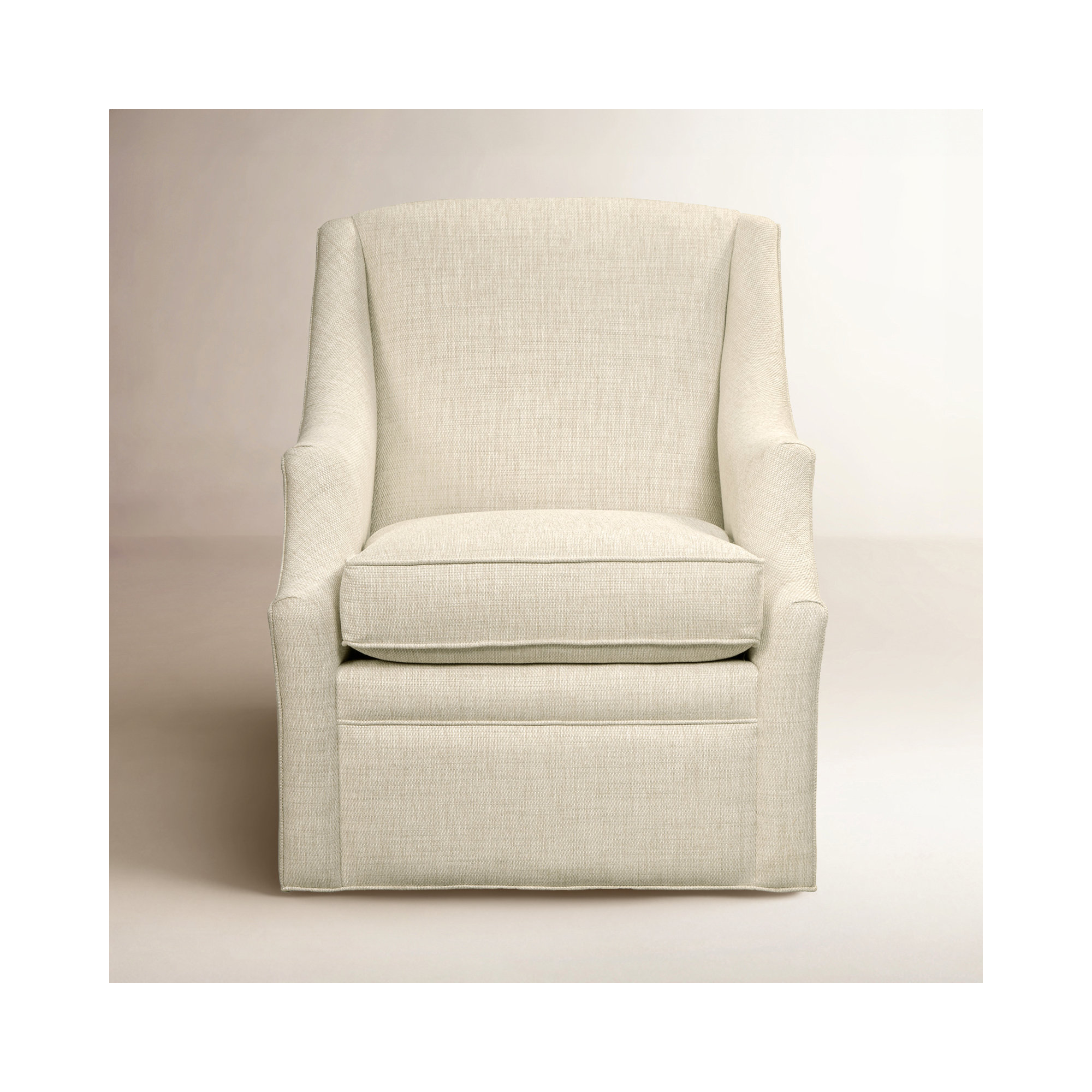 Pomeline Upholstered Swivel Armchair