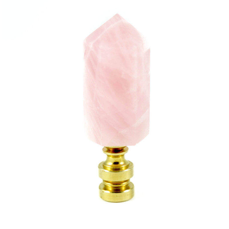 Faîteau lampe améthyste, Rose