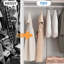 Armoire penderie en métal de 36 po de largeur avec serrure-1680780531
