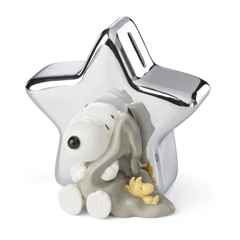 Reed And Barton Snoopy Baby Coin Bank