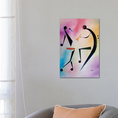 Tambourine Jam by Ikahl Beckford - Wrapped Canvas Print