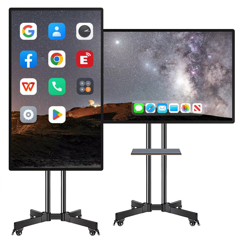 JYXCN Smart Board 49 pouces à écran tactile, boostez votre productivité! Tableau blanc interactif tout-en-un avec double système et partage de nuage pour l'éducation et les conférences? (Comprend un support mural)