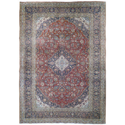 One-of-a-Kind 9'5" X 13'5" Wool Area Rug in