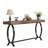 70.87" Console Table - Narrow Entryway Sofa Table with Metal Legs for Hallway, Living Room, Behind Couch