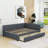Naoyuki Full Size Linen Daybed with 2 Drawers-1043249911