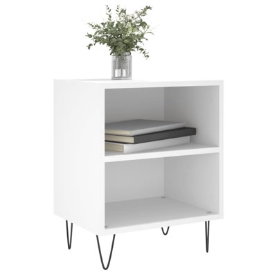 Barcenas 40cm W Iron Bedside Table
