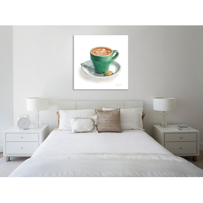 " Wake Me Up Coffee II On White "