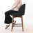 Modern 30" Round Counter Height Dining Set with 2 Upholstered Swivel Counter Stools-1658115935