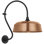 Thomas O'Brien, "Academy 15" Larrabee Barn Light in Matte Black with 12.5" Rockhouse Shade