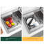 Expandable Over-The-Sink Dish Drying Rack - Stainless Steel Dish Rack Organizer For Kitchen Sink