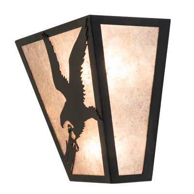 2 - Light Flush Mounted Sconce
