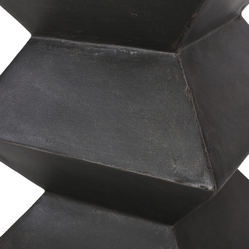 Table d'appoint d'extérieur en béton léger