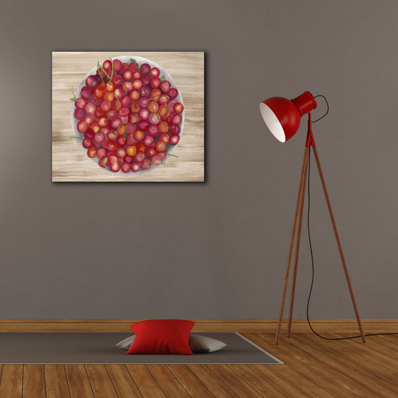  «Bowls Of Fruit 4» par Alicia Ludwig, art mural sur toile, 30 po x 26 po, H 26 po x l 30 po