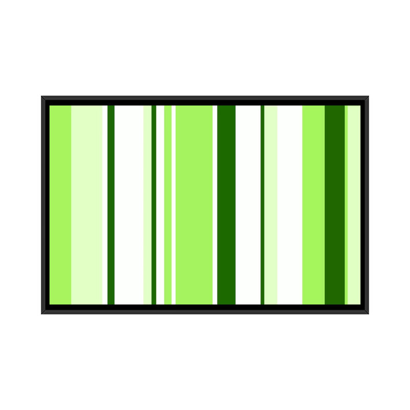 « stripe », « tarte », reproduction d’impression sur toile sans cadre Falsterbo, H 18 po x l 26 po x P 1,5 po, Pas de tapis