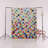 Light-Toned Multi-Colored Crystal Shape Gradient Patterned Creative Modern Decorative Rug-220319373