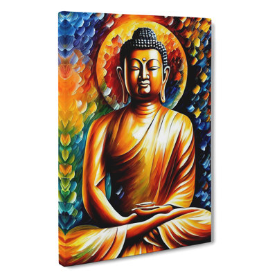 View Of Buddha No.3 - Wrapped Canvas