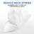 Luxury High-end Goose Down and Duck Down filaments Queen Pillows With Cotton Cover