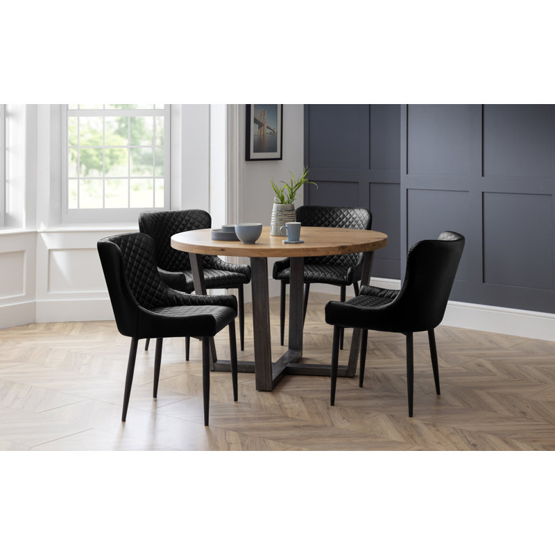 Armor 4 - Person Dining Set, Black