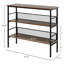 Étagère de rangement en métal de style industriel 3Tier