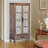 Rustic Wood Sideboard Pantry Cabinet