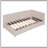 Upholstered Daybed With 2 Storage Drawers, Twin Size Sofa Bed Frame, No Box Spring Needed, Linen Fabric-1854716260