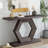Ethereal 55.1" Farmhouse Wood Console Table-316320002