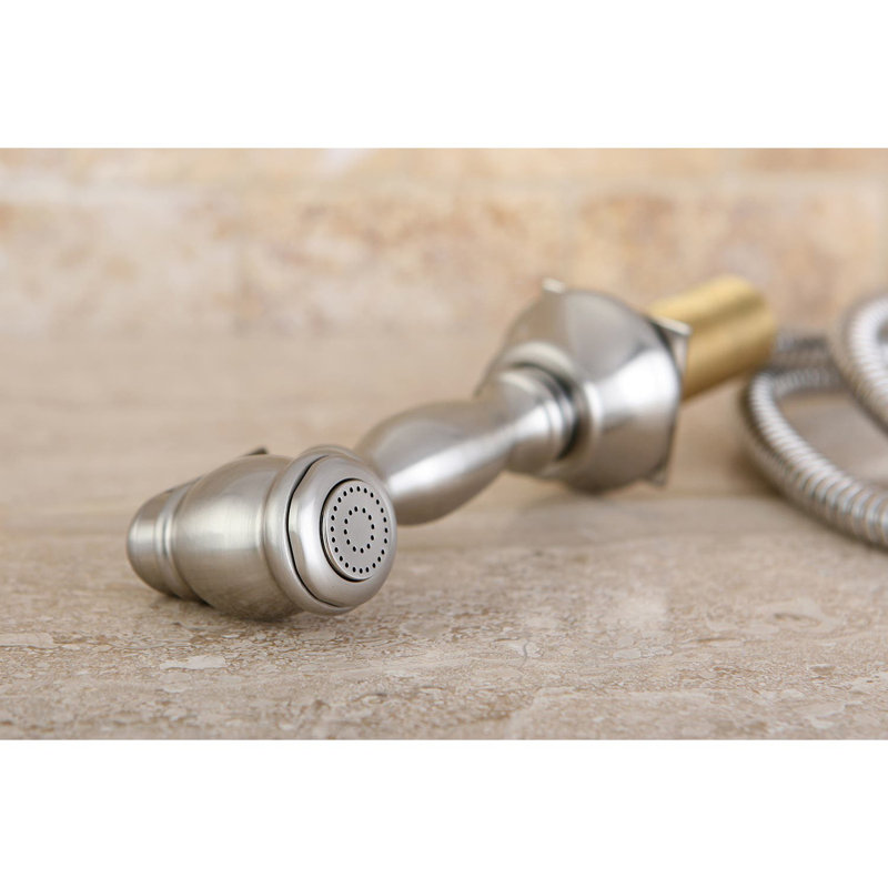 Kingston Brass Kitchen Faucet Side Sprayer, Brushed Nickel