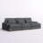 Antravian 127.5'' Corduroy Sofa-1245967079