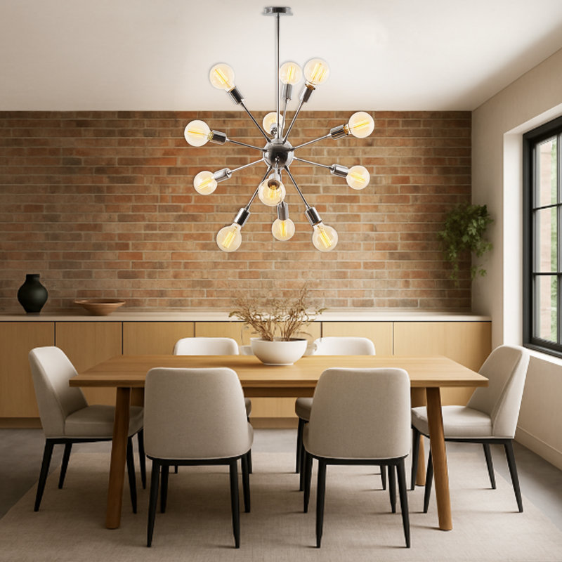 Lustre spoutnik 12 lumières